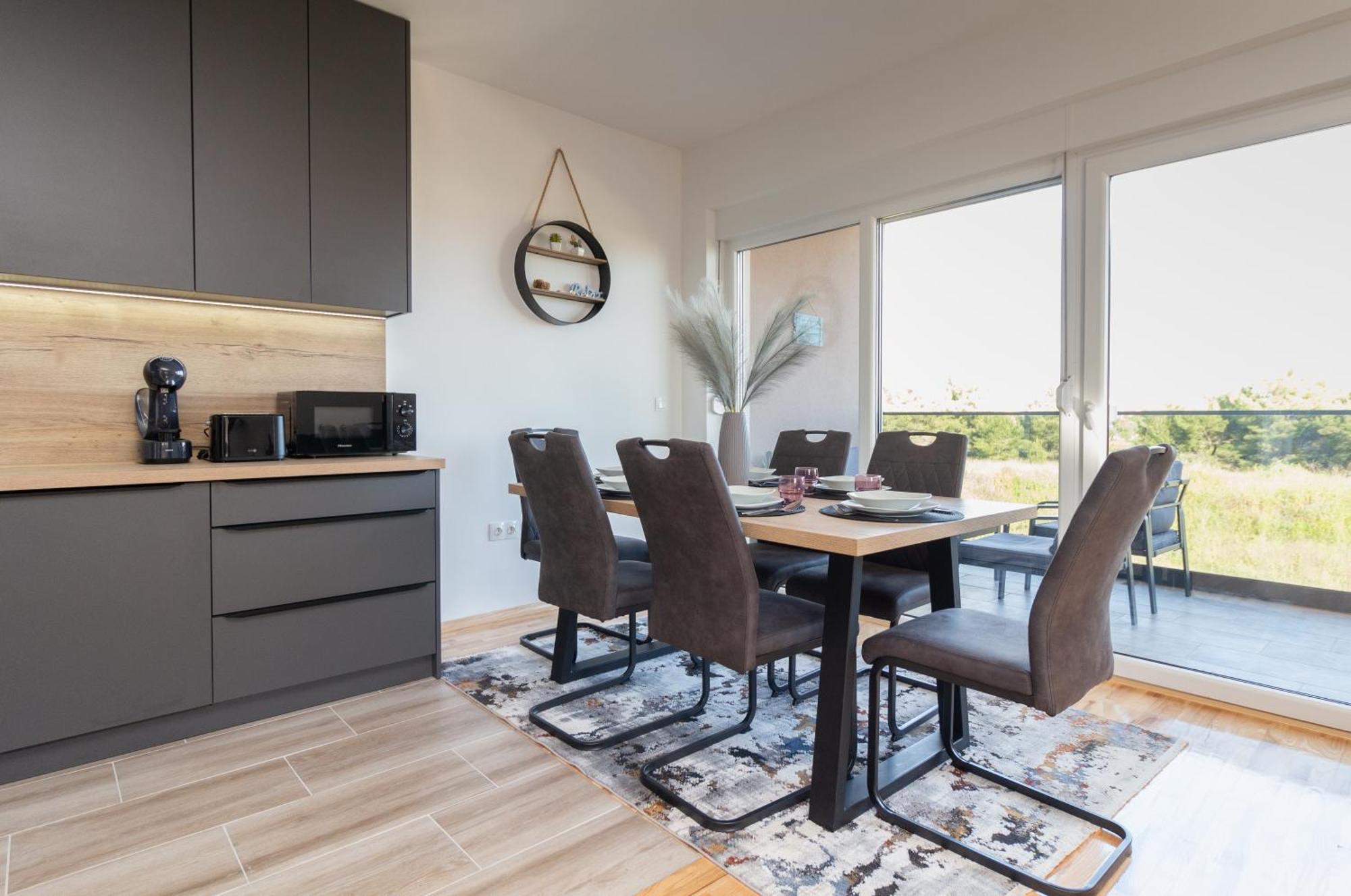 Modern And Spacious Apartment Helena Near The Beach Privlaka  Luaran gambar